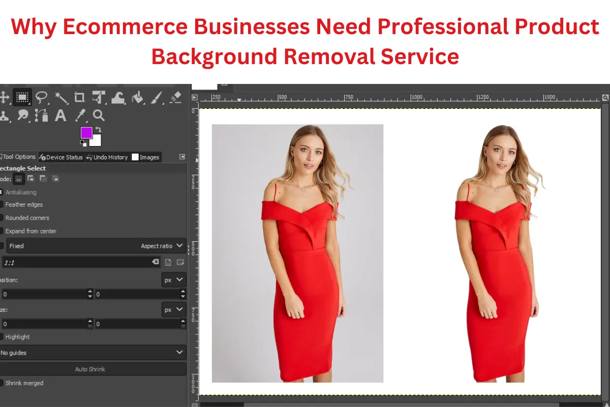 Why Ecommerce Businesses Need Professional Product Background Removal Service